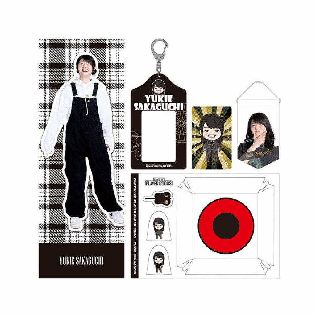 Dartslive Player Goods Set • Yukie Sakaguchi • SGDARTS