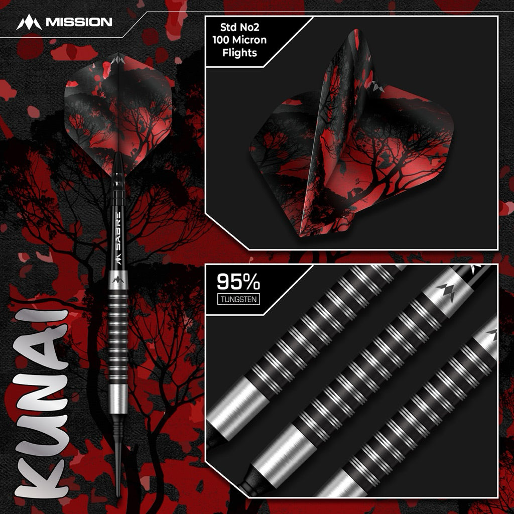 Mission Darts • Kunai • 19g • SGDARTS