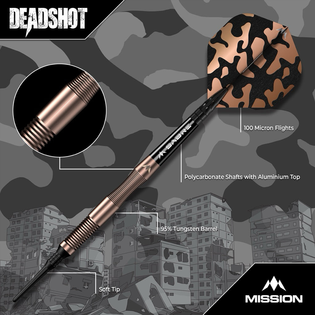 Mission Darts • Deadshot • 19g • SGDARTS