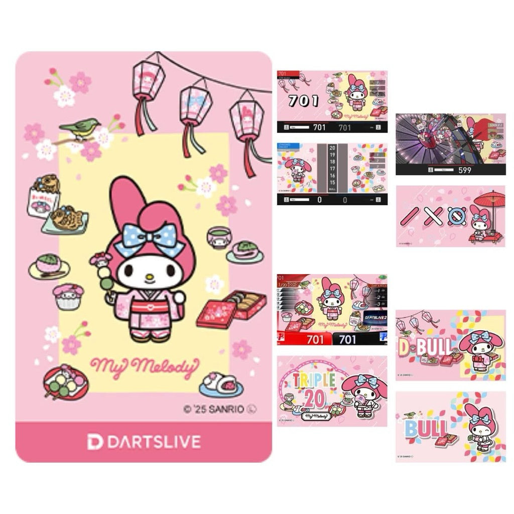 【Limited Edition】 Sanrio Characters Dartslive Card • SGDARTS