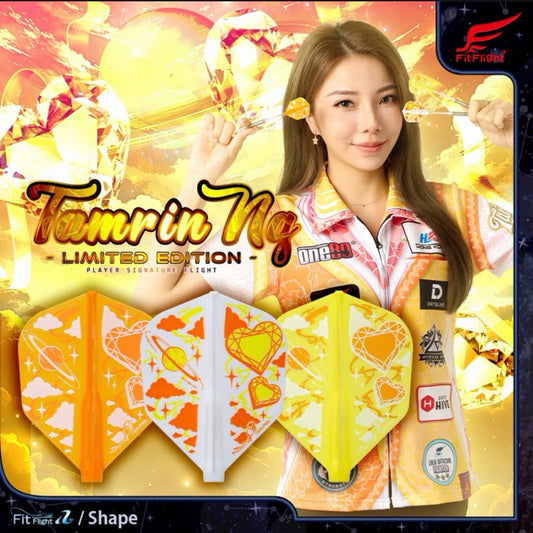 Fit Flight Player • Tamrin Ng Limited Edition [Shape] • Dart Flights • SGDARTS