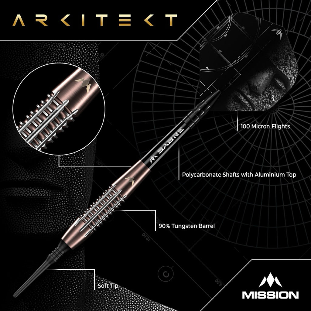 Mission Darts • Arkitekt • 19g • SGDARTS