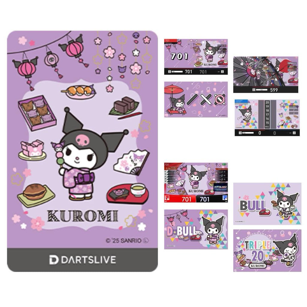 【Limited Edition】 Sanrio Characters Dartslive Card • SGDARTS