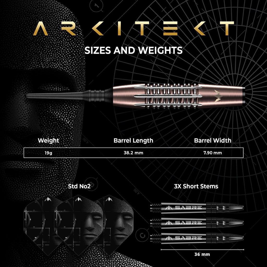 Mission Darts • Arkitekt • 19g • SGDARTS