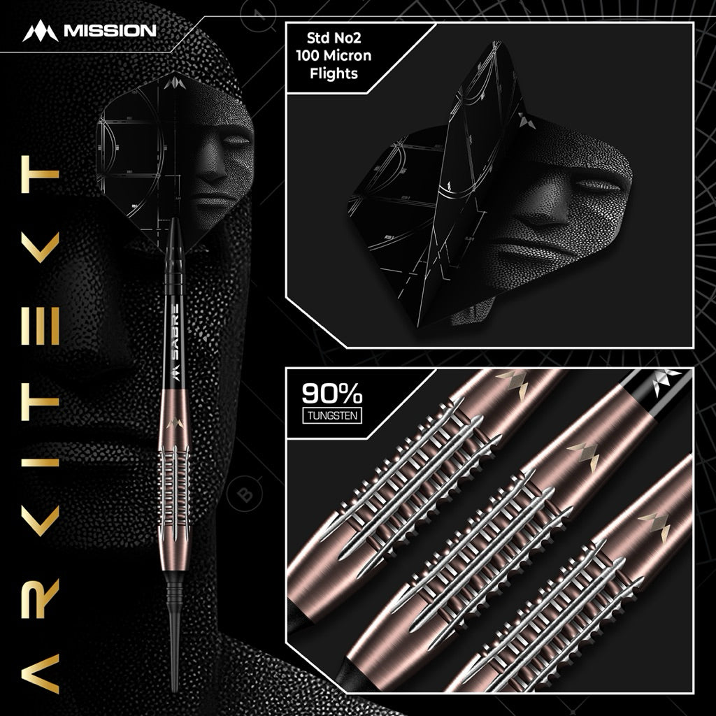 Mission Darts • Arkitekt • 19g • SGDARTS