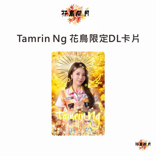 花鳥風月 HNFY Exclusive Tamrin Ng Dartslive Card • SGDARTS