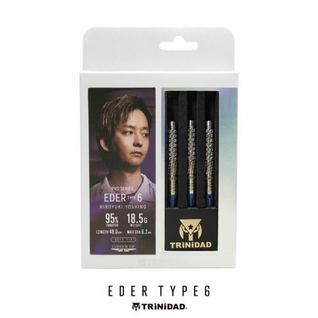 TRiNiDAD Darts • Eder Type 6 • Hiroyuki Yoshino • 18.5g • SGDARTS