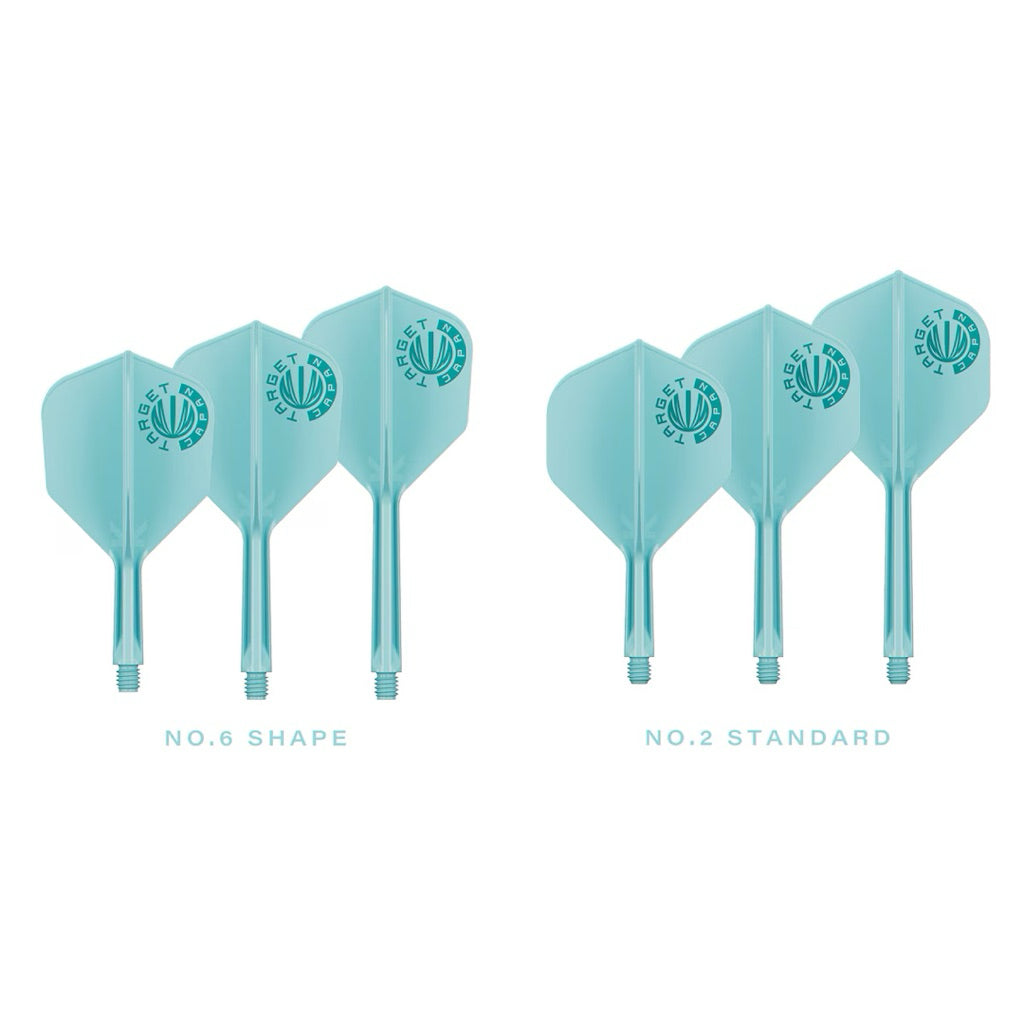 K Flex Target Logo Aquamarine [Standard] • [Shape] • SGDARTS