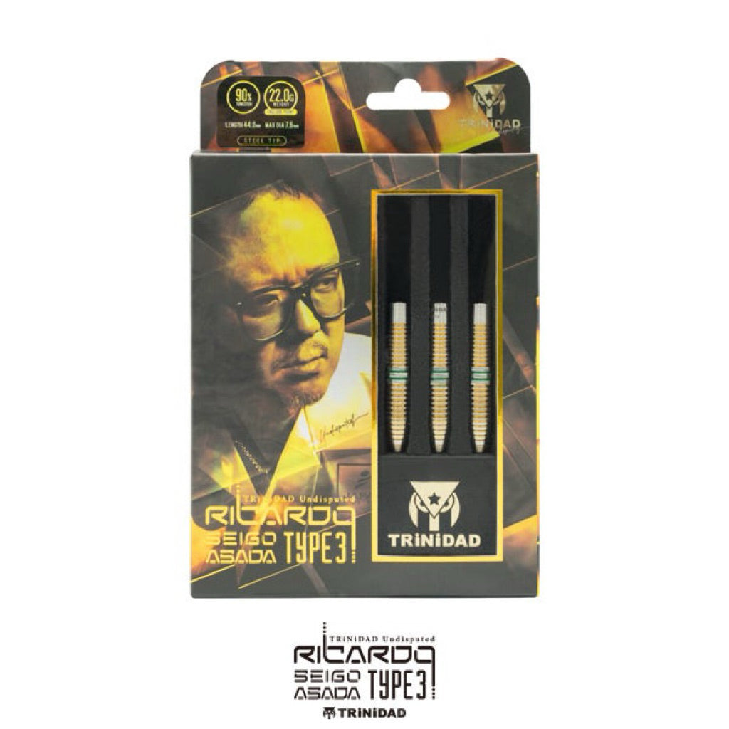 [STEELTIP] TRiNiDAD Darts • Ricardo Type 3 • Seigo Asada • 22g • SGDARTS