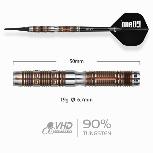 One80 Darts • Emperor II • Tom Yang • 19g 21g • SGDARTS