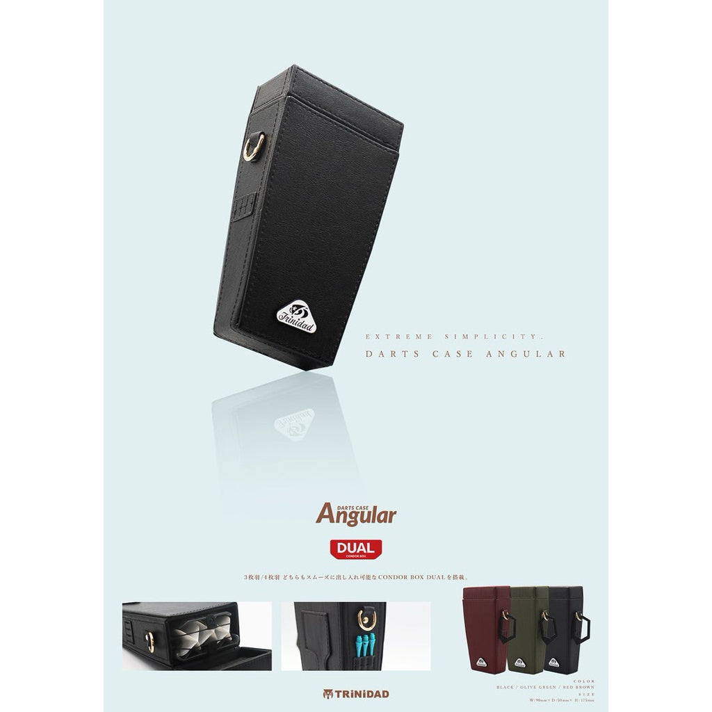 TRiNiDAD Angular Darts Pouch • Darts Case • SGDARTS