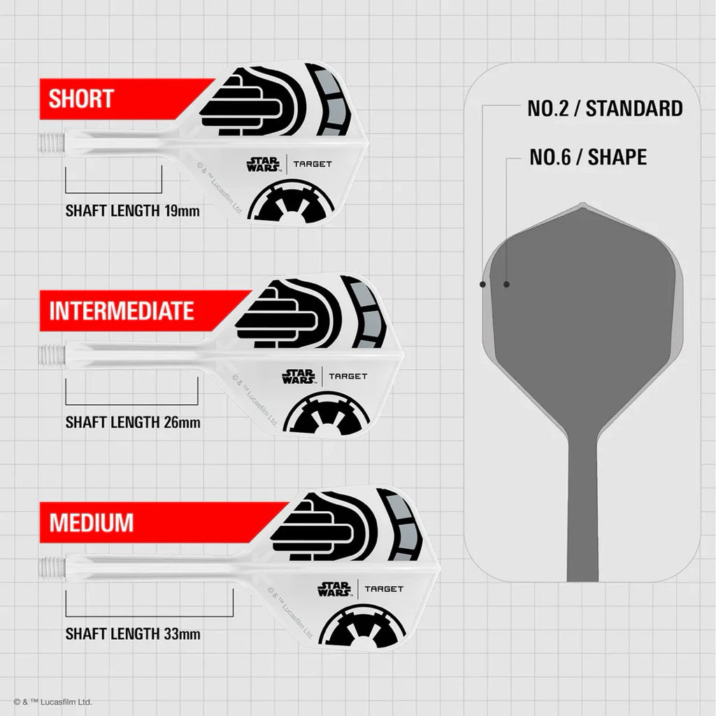 K Flex Star Wars • Stormtrooper • [Standard] • [Shape] • SGDARTS
