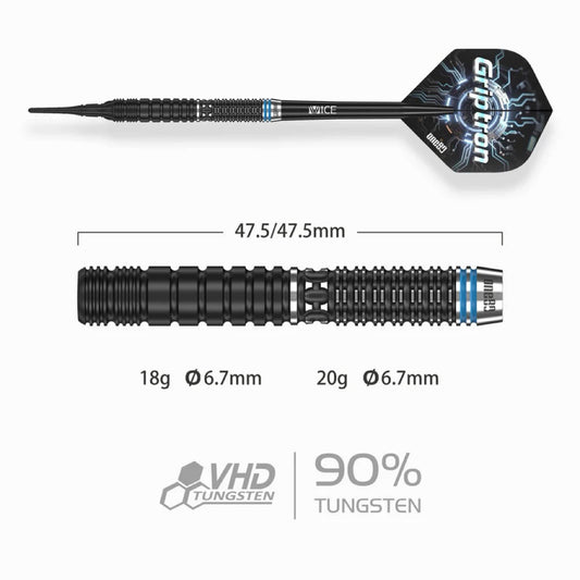 One80 Darts • Griptron GT4 • 18g 20g • SGDARTS