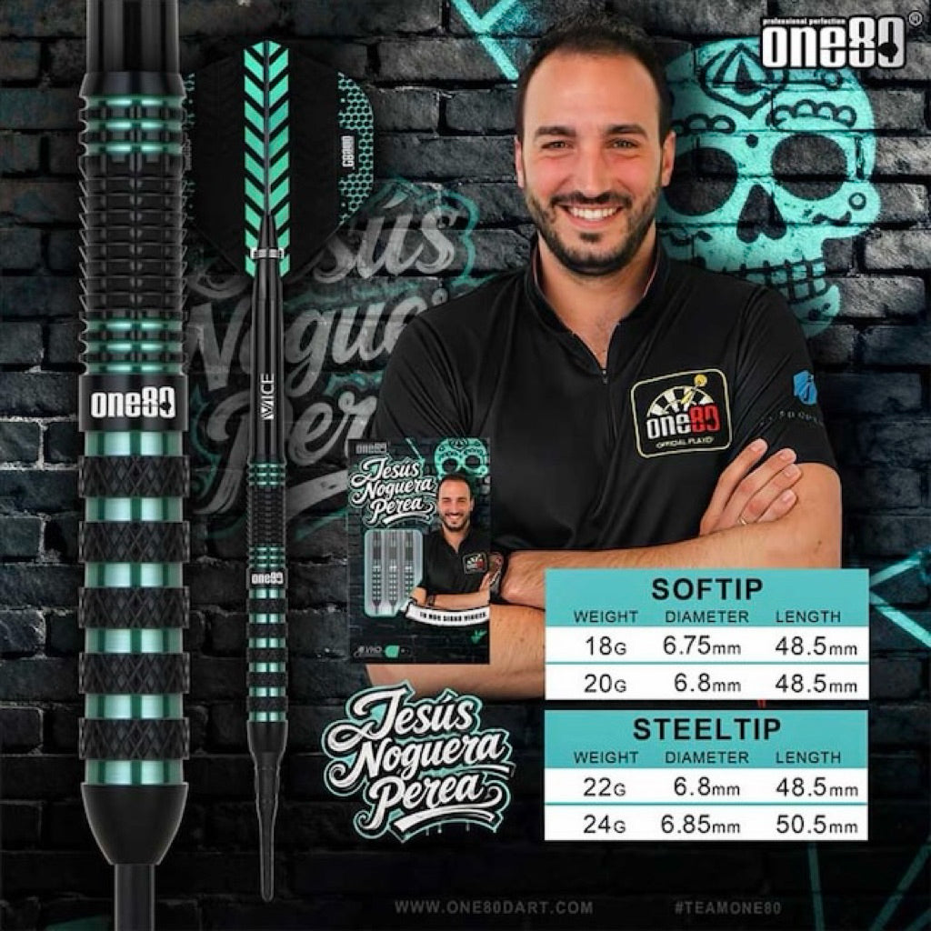 One80 Darts • Jesus Noguera Perea • 18g 20g • SGDARTS