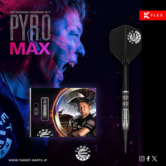 Target Japan Darts • Pyro G11 Max • Mitsumasa Hoshino • 19g • SGDARTS