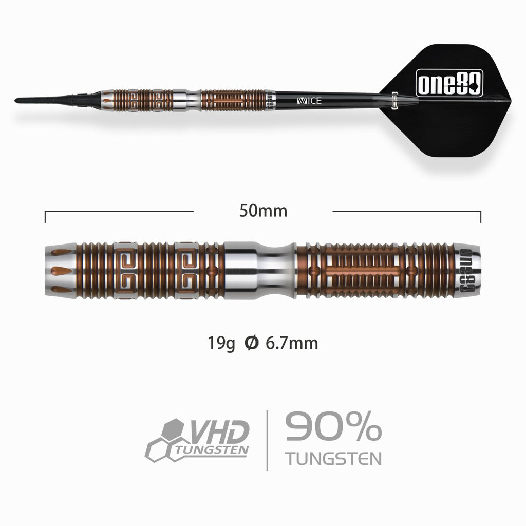 One80 Darts • Emperor II • Tom Yang • 19g 21g • SGDARTS