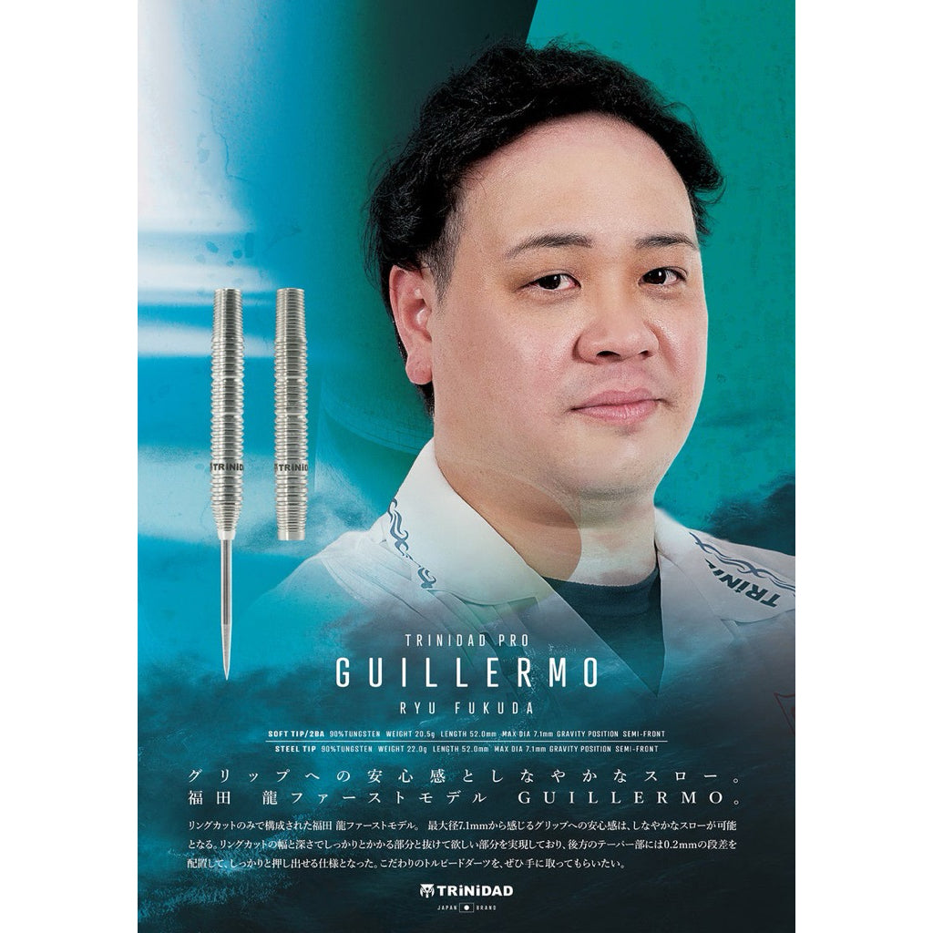 TRiNiDAD Darts • Guillermo • Ryu Fukuda • 20.5g • SGDARTS